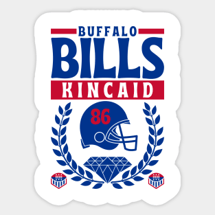 Buffalo Bills Kincaid 86 Edition 3 Sticker